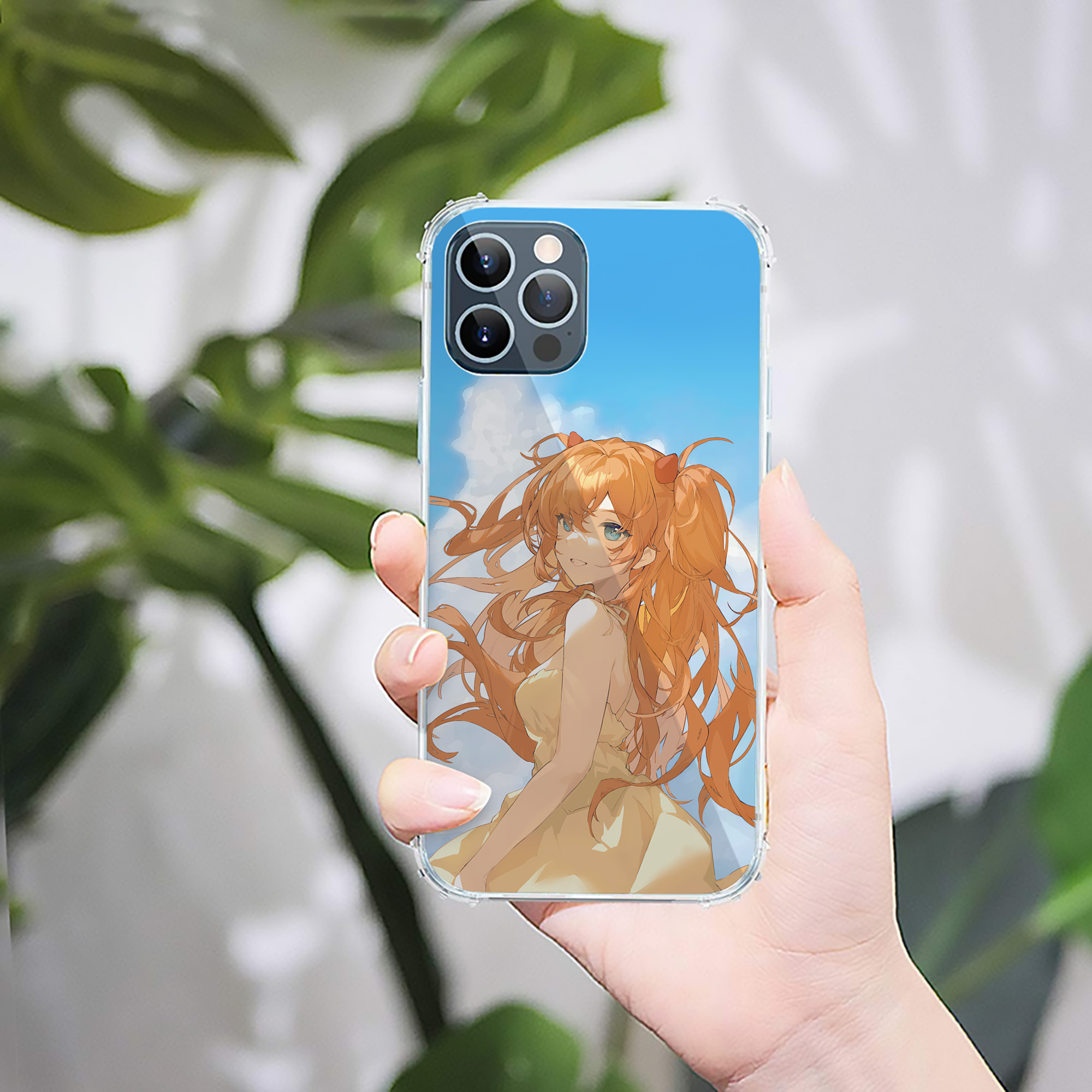 （画像用） EVA 新世紀エヴァンゲリオン 【iPhone 12シリーズ対応】透明スマホケース（クリアソフトケース）